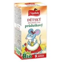 Apotheke Bio Bronchicare légúttisztító tea gyermekeknek filteres 20x1,5g