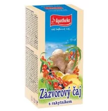 Apotheke gyümölcstea Gyömbér és homoktövis 20x2g