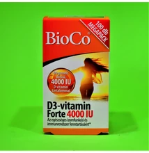 Bioco D3-vitamin Forte 4000IU 100db