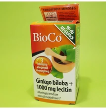 Bioco Ginkgo biloba+Lecitin kapszula 90db