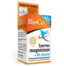 Bioco Szerves magnézium+B6-vitamin tabletta 90db