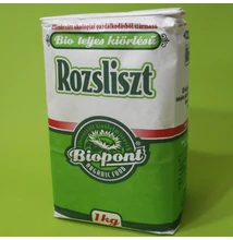 Biopont Bio teljes kiőrlésű rozsliszt
