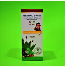 Herbal Swiss Kid lándzsás útifű kakukkfűvel 150ml 