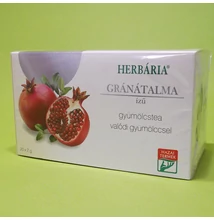 Herbária Gránátalma ízű gyümölcstea 20x2g
