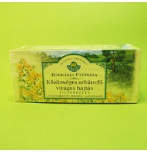 Herbária tea Közönséges Orbáncfű virágos hajtásvég filteres 25db