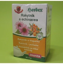 Herbex Homoktövis és bíbor kasvirág tea filteres 20db