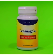  Interherb Vital Lenmagolaj 1000mg Kapszula 48db