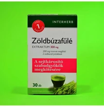 Interherb Napi 1 Zöldbúzafűlé Extraktum kapszula 30db
