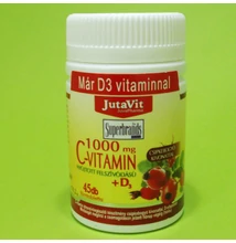 Jutavit C-vitamin 1000mg+D3-vitamin tabletta 45db