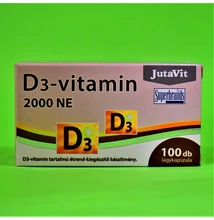 Jutavit D3-vitamin 2000NE lágykapszula 100db