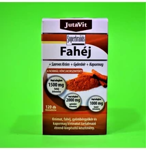 Jutavit Fahéj Tabletta Szerves Króm, Kapormag, Gyömbér Kivonattal 120db