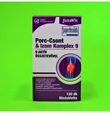 Jutavit Porc Csont Izom Komplex 9 összetevővel 120db