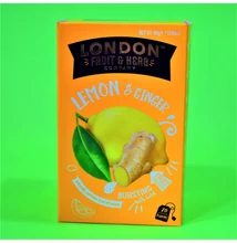 London gyömbér és citrom tea filteres 20db