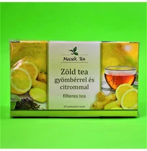 Mecsek Gyömbér-Citrom ízű Zöld tea filteres 20x2g