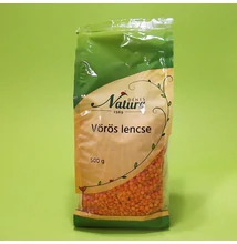 Natura Vörös lencse 500g