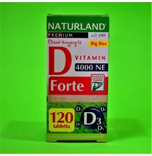  Naturland Prémium D-vitamin forte 4000NE tabletta 120db