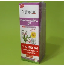 Naturstar Fekete Nadálytő Gél Dupla 2x100ml