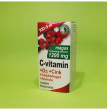 Dr. Chen C-vitamin 1200mg+D3+Cink+acerola+csipkebogyó tabletta 105db