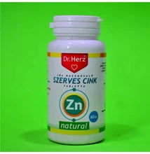  Dr. Herz Szerves Cink Tabletta 60db