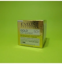 Eveline Gold Lift Expert 50+luxus tápl.krém-szérum nappali-éjszakai arckrém 50ml