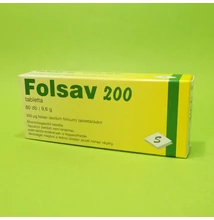 Folsav 200 tabletta 60db
