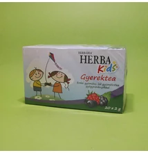 Herbária Erdei gyümölcs ízű gyerektea gyógynövényekkel filteres 20x2g