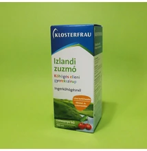 Izlandi zuzmó köhögés elleni szirup gyermekeknek 100ml