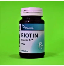 Vitaking B-7 vitamin-Biotin tabletta 100db