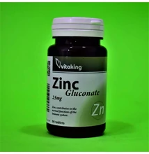 Vitaking Cink Glükonát 25mg 90db