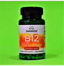 Swanson B12-vitamin 100 db kapszula