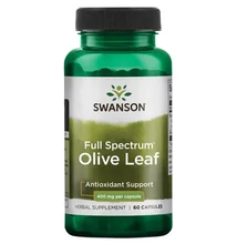  Swanson Olajfalevél kivonat kapszula 400mg Full Spectrum 60db
