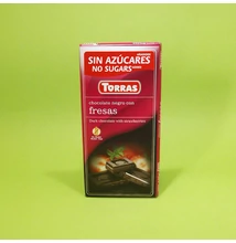 Torras Diabetikus Epres étcsokoládé 75g