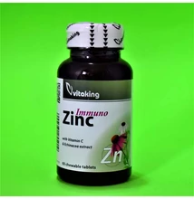 Vitaking Cink Immuno Rágótabletta 60db