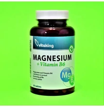 Vitaking Magnézium Citrate 150mg +B6 tabletta 90db