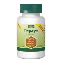 Zöldvér 100% Papaya tabletta 78db