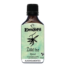 Ezerjófű Zöld tea glicerines kivonat 50ml