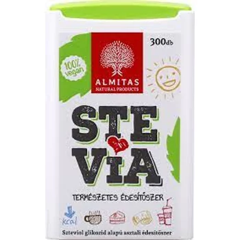 Almitas Stevia tabletta 300db