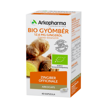  Arkocaps Bio Gyömbér Kapszula 40db