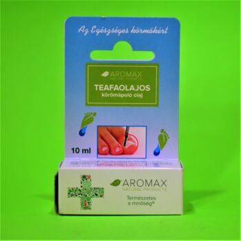 Aromax Teafaolajos köröm és lábápoló ecsetelő 10ml