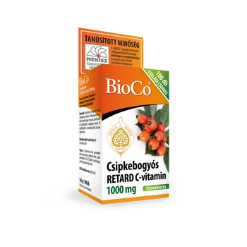 Bioco Csipkebogyós Retard C-vitamin 1000mg tabletta 60db