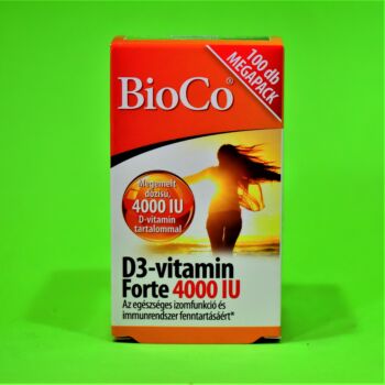 Bioco D3-vitamin Forte 4000IU 100db
