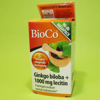 Bioco Ginkgo biloba+Lecitin kapszula 90db