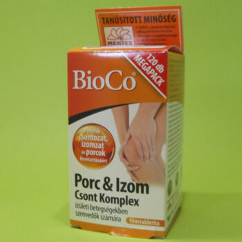 Bioco Porc&amp;Izom Csont komplex tabletta 120db
