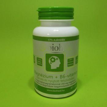 Bioheal Magnézium B6 vitamin tabletta 70db