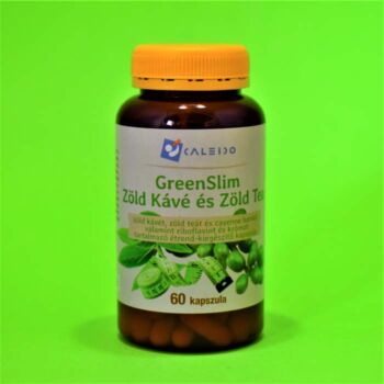 Caleido Greenslim zöld kávé és zöld tea kapszula 60db