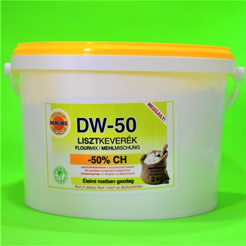 Dia Wellness DW-50 Szénhidrát Csökkenett Lisztkeverék Vödrös 2kg