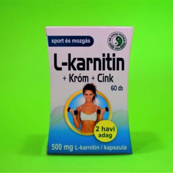 Dr. Chen L-karnitin+Króm+Cink kapszula 60db