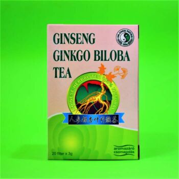 Dr. Chen Tea Ginseng Ginkgo Biloba  Zöld tea filteres 20x3g