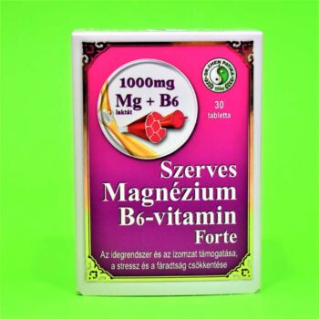 Dr. Chen Magnézium B6-vitamin Forte tabletta 30db