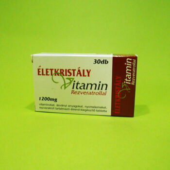 Életkristály vitamin rezveratrollal tabletta 60db